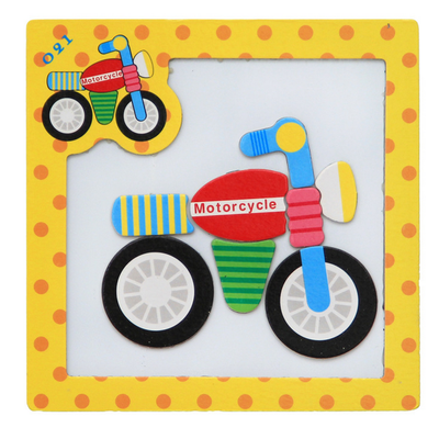 

〖Follure〗Wooden Magnetic Puzzle Educational Developmental Baby Kids Training Toy