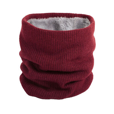 

Men Women Winter Thickened Fleece Lined Warm Scarf Bib Pullover Neck Warmer