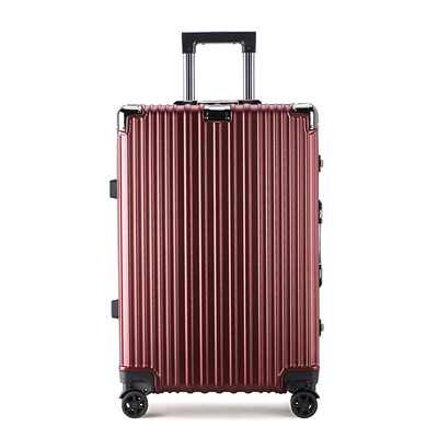 

Vintage aluminum frame drawing-bar box22-inch universal wheel26-inch universal wheel24-inch trunk20-inch case male&femal