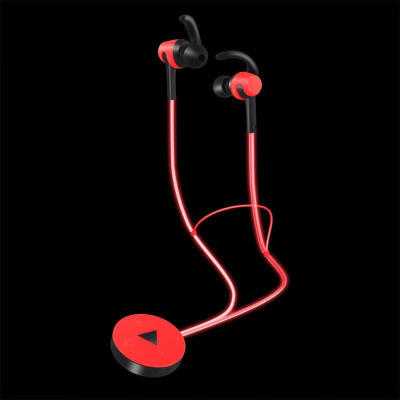 

ZW-14 Wireless Bluetooth Earphones LED Light Sports Sweatproof Stereo Earbuds With Mic