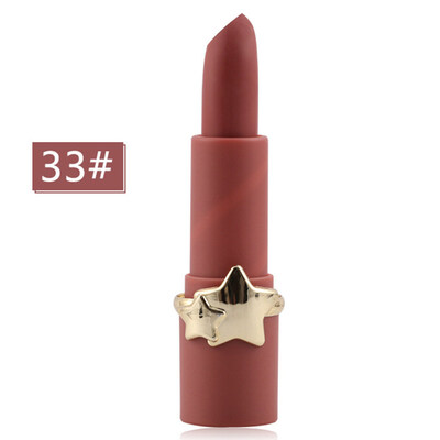 

34g Long Lasting Silky Matte Lip Cream Lipstick Waterproof Non-sticky Cosmetic