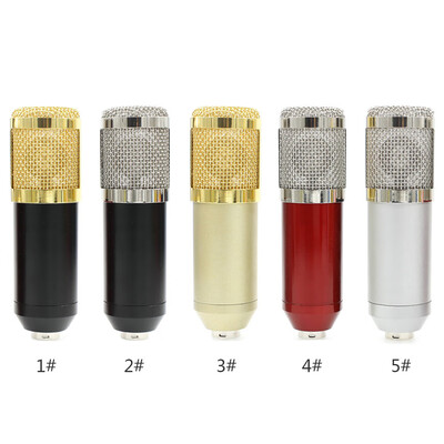 

BM800 Professional Suspension Microphone Kit Studio Live Stream Broadcasting Recording Condenser Microphone Set