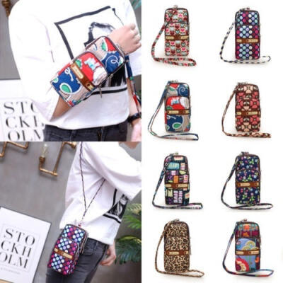 

Women Nylon Sport Arm Pouch Bag Phone Messenger Wristlet Handbag Wallet Purse