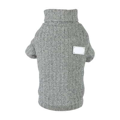 

Dog Clothes For Small Dog Unisex Autumn Winter Pet Simple Knitwear Warm Turtleneck Sweater For Small Medium Dogs Sweater To Keep