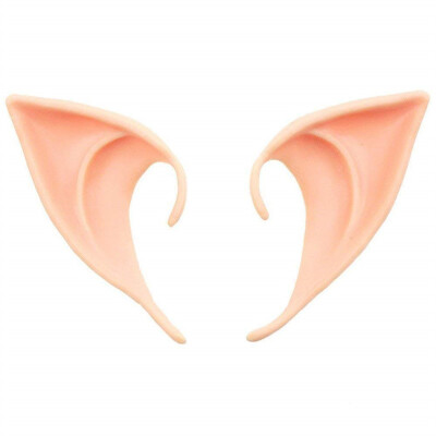 

Soft Elf Ears Cosplay Accessories Halloween Party Pointed Prosthetic Tips