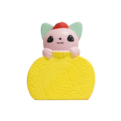 

Gotoamei Egg Rolls Cat Scented Slow Rising Collection Squeeze Stress Reliever Toy