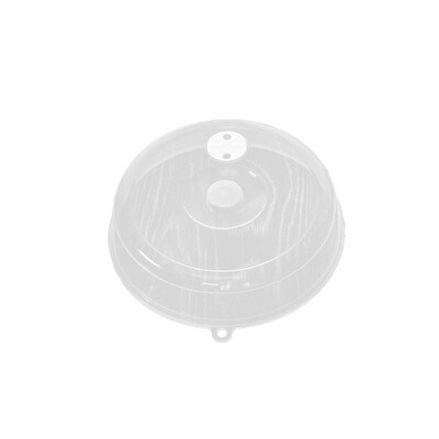 

Clear Transparent Ventilated Microwave Food Plate Covers Lids Anti-stain SL