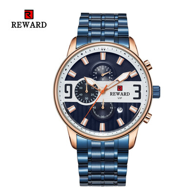 

REWARD 63077M Men Waterproof Calendar Sports Quartz Watch