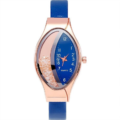 

Serpentine Belt with Diamond Stylish Ladies Watch Flowing Diamonds Watches for Women