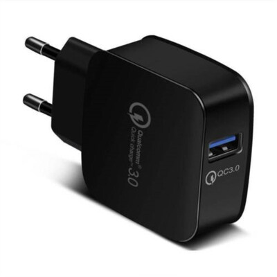 

QC 30 Travel Power Adapter Mobile Phone Charger Quick Charge EU Standard