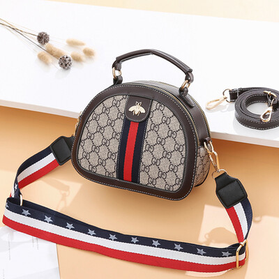 

Bag female bag new 2019 net red with the same paragraph fashion shoulder bag female small bag backpack female Messenger bag small round bag female