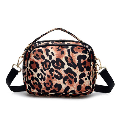 

Womens Summer Printed Handbag Leisure Oxford Slant Bag Fashion Nylon Single Shoulder Handbag