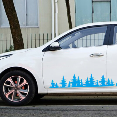 

Auto Body Waist Line Door Window Sticker Forest Graphics Decal Decor 10020cm