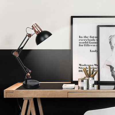 

Siaonvr Metal Desk Lamps Adjustable Goose Neck Architect Table LampSwing Arm Desk Lamp