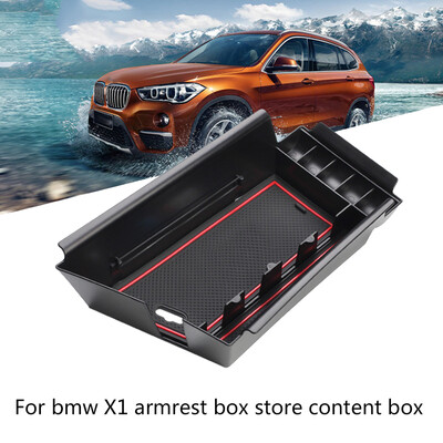 

Replacement For BMW x1 2016-2019 Armrest Sundries Tidying Storage Box Center Console Organizer Insert Tray