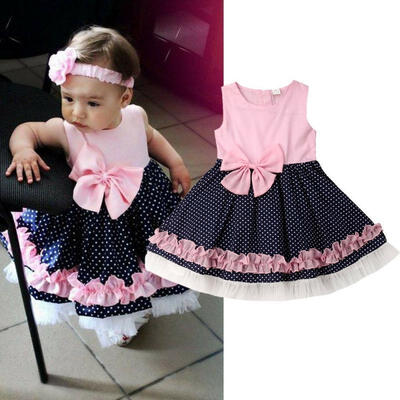 

Flower Girl Princess Dress Kids Baby Party Wedding Bridesmaid Tulle Tutu Dresses