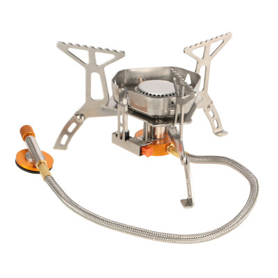 

TOMSHOO Camping Gas Stove Portable Outdoor Cooking Folding Gas Stove Foldable Split Burner with Box