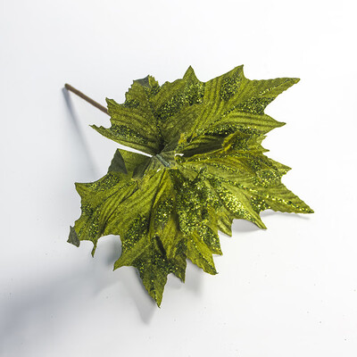 

Christmas Party Simulation Leaves Ornament Tree Decoration Artificial Flowers