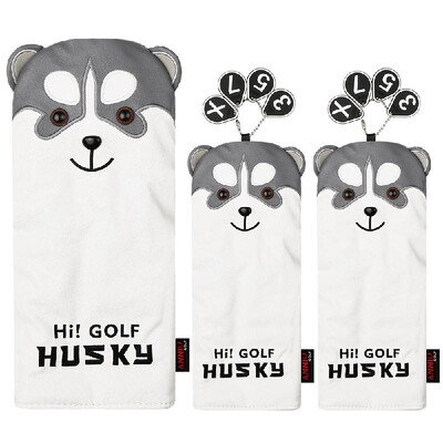 

3 Pcs Golf Head Covers Set Wood Head Covers with Numbers