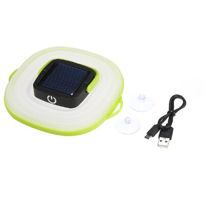 

Solar Folding Light Outdoor Adventure Lighting Camping Portable Light Soft Retractable Light Rechargeable Emergency Light