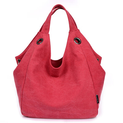 

Canvas bag lady one shoulder comfortable leisure bag lady Korean version bag simple hundred sets lady bag