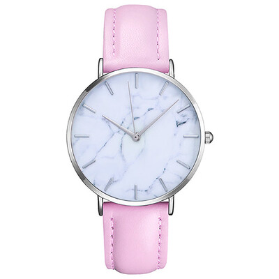 

Women Watches Marble Pattern Dial Unisex Quartz Wristwatch Ladies Casual Leather Strap Fashion Clock Relojes Para Mujer