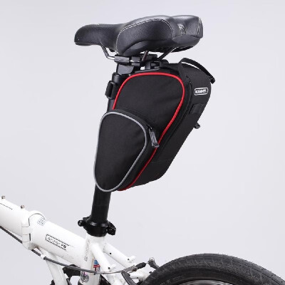 

Roswheel Cycling Bicycle Folding Bike Seatpost Bag Pouch Seat Saddle Rear Tail Package Outdoor