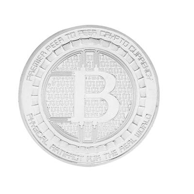 

Silk Road Physical Bitcoins Souvenir Medal Coin Home Collectible Gifts