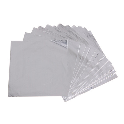 

100pcs Foil Candy Package Paper Chocolate Aluminum Candy DIY Package Paper