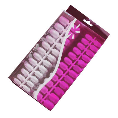 

288pcsbox Matte Transparent Fake Nails Decals Manicure Beauty Decor Craft