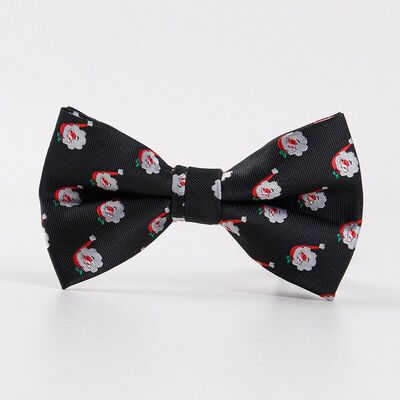 

Christmas Mens Bowtie Necktie Bow Tie Adjustable Lovely Festival Novelty Gift