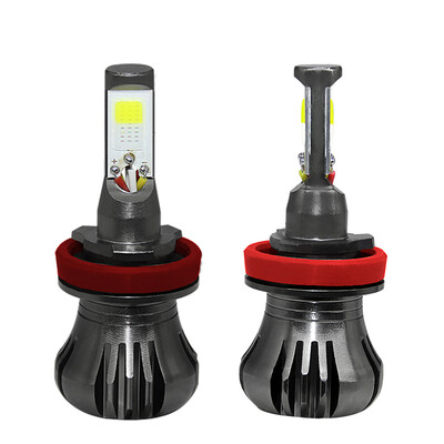 

2PCSSet 100W H11 Small Size Universal LED Car Frog Light 8000K Ice Blue 6000K White Bulb