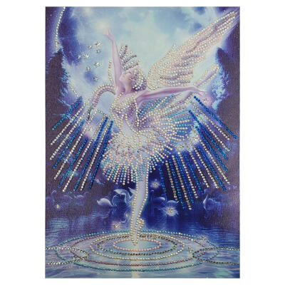 

5D DIY Special-shaped Diamond Painting Ballet Dancer Cross Stitch Embroider