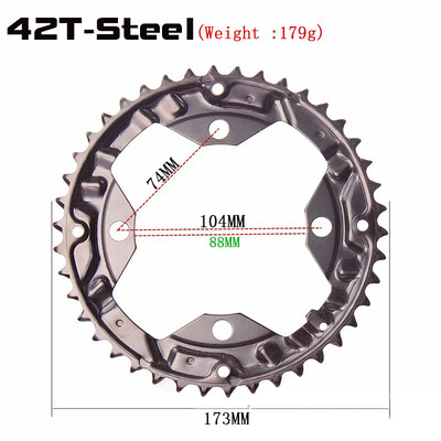 

Mountain Bike Bicycle Chainring Sprocket Repair Replacement Steel Disk BCD10464