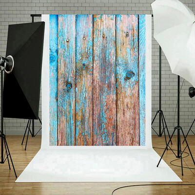 

Gobestart Vinyl Wood Wall Floor Photography Studio Prop Backdrop Background 3x5FT A