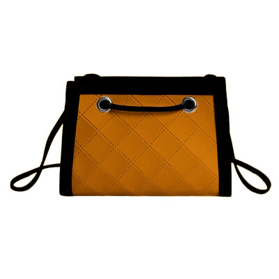 

New Stitching Messenger Bag Pressing Line Square Lattice Handbag Diagonal Small Square Crossbody Bags for women