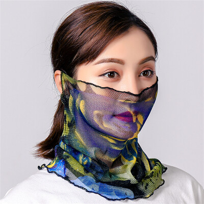 

Variety bib female collar sunscreen mask sunscreen veil spring&summer sunscreen scarf scarves sunscreen mask dust