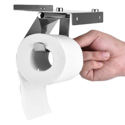 

Greensen Tissue Holder Roll Paper Towel Holder Bathroom Toilet with Mobile Phone Shelf