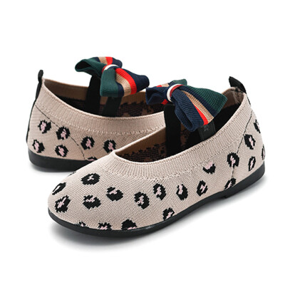 

Baby Shoes Baby Girl Flats Kids Breathable Anti-Slip Soft Soled Bowknot Princess Shoes