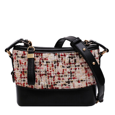 

New small bag female 2019 summer new port wind stone pattern chain shoulder bag fashion wild diagonal small square bag