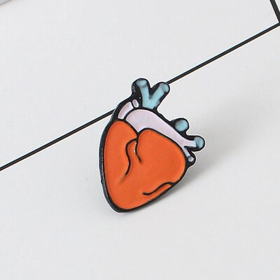 

Cute Jewelry Enamel Brain Eye Tooth Collar Pins Badge Corsage Cartoon Brooch New