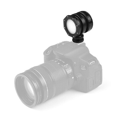 

Dimmable Waterproof Dimmable Mini LED Video Light Diving Light Fill-in Lamp 5600K CRI 95 Underwater 3meters 120° Wide Beam Angle