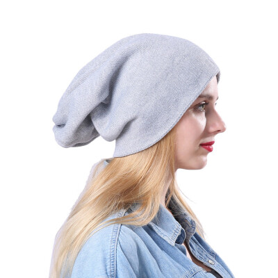 

Tailored Men Women Warm Winter Plus Thickened Design Solid Ear Protector Slouchy Hat