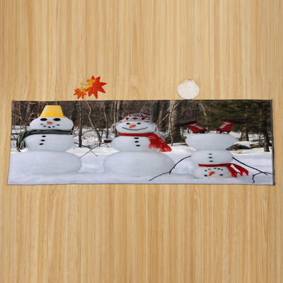 

Tailored Merry Christmas Welcome Doormats Indoor Home Carpets Decor 40x120CM