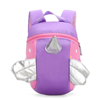 

Unicorn Anti-Lost Backpack Book Bag School Bag for Girls Toddler Children Hiking Travel Camping