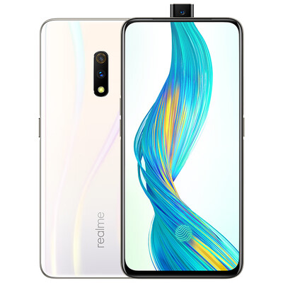 

Realme X 48 million double camera lift camera screen fingerprint game mobile phone 4GB64GB steam white full Netcom dual card