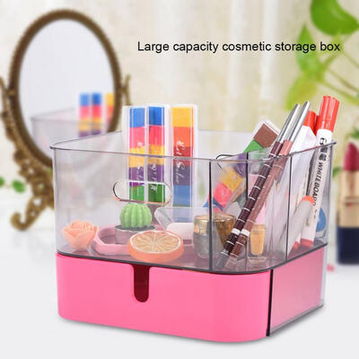 

Makeup Jewelry Cosmetic Organizer with Drawers for Creams Lipsticks Holder Cosmetic Organizer with Drawers Cosmetic Organizer