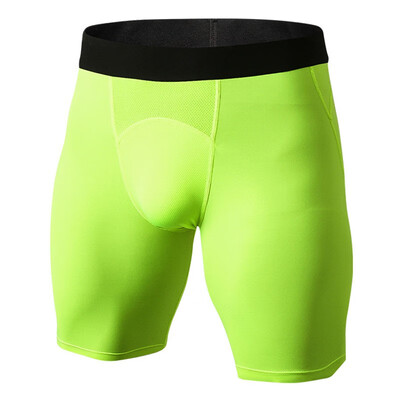 

YUERLIAN Mens tight shorts practice fitness quick-drying 1044 7031
