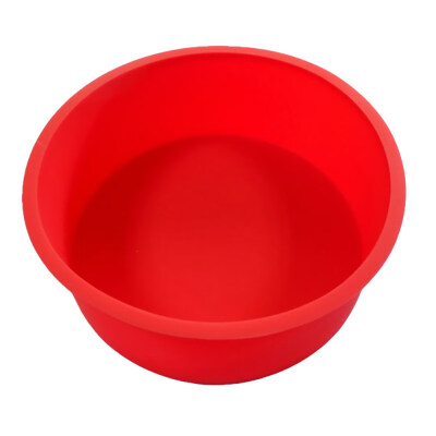 

6inch Silicone Round Pudding Muffin Mousse Mold Cake Pan Non Stick Baking Tray