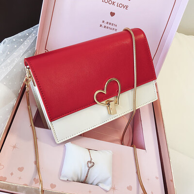 

Advanced sense of the sense of quality bag female 2019 new Korean version of the wild Messenger bag fashion chain shoulder small square bag